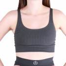 Comfizz Organic Cotton Bra Top, Level 2 Slate thumbnail