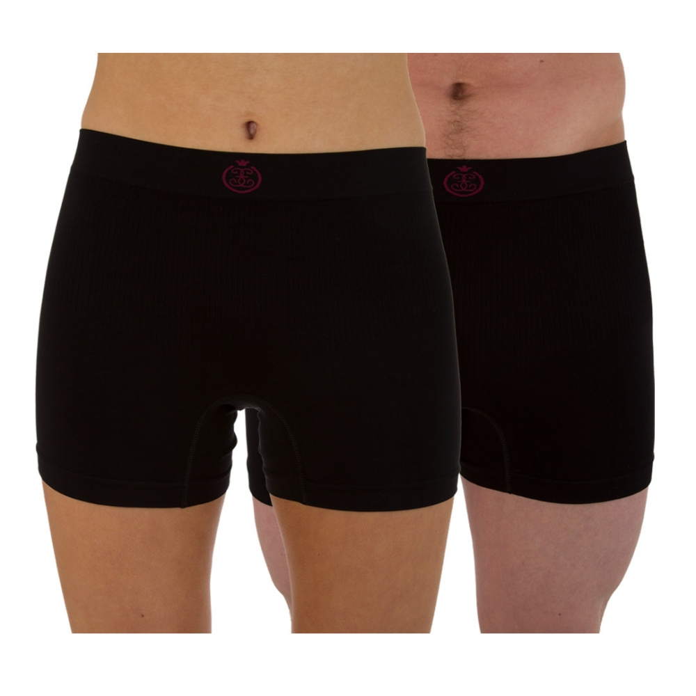 Boxer sort med lavt liv (normal høyde)